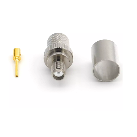 Đầu nối SMA-K-7 female dùng cho cáp RG8, RG213, LMR400