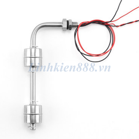 Công tắc cảm biến mức chất lỏng bằng thép không gỉ loại gập hai vị trí dài 20cm