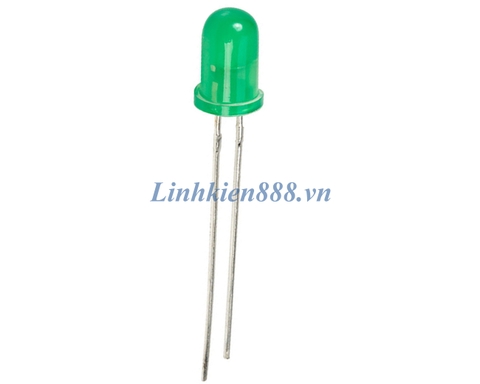 LED 5mm Phủ Xanh Lá