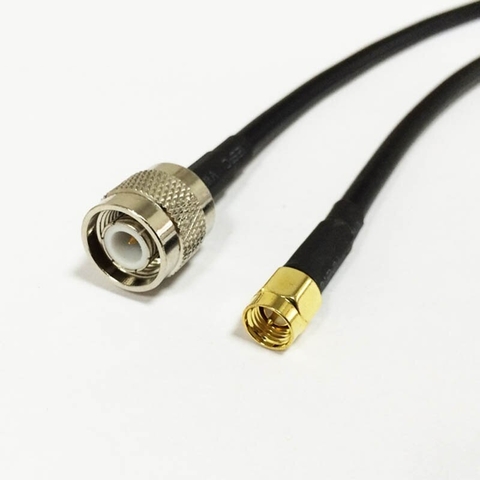Cáp chuyển SMA Đực sang TNC Đực Dài 1.5m Cáp RG58