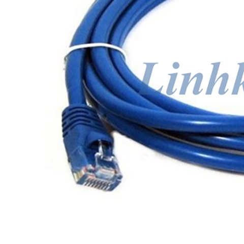 Cáp mạng đúc sẵn 2 đầu UTP CAT5E màu xanh dài 15m