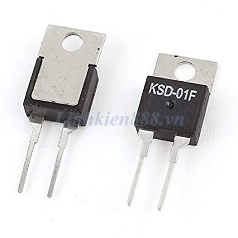 Cầu chì nhiệt KSD-01F 250V 1A loại thường đóng nhiệt độ 10 độ C