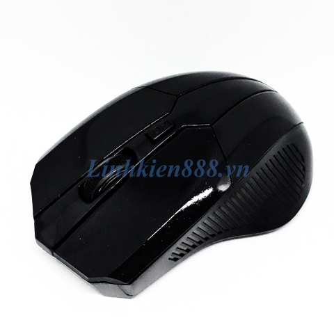 Chuột không dây A1 1200dPi màu đen bóng