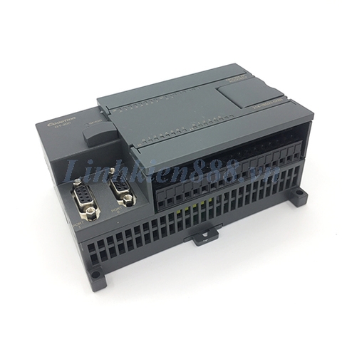 PLC tương thích Siemens S7-200 224XP đầu ra relay nguồn 220V