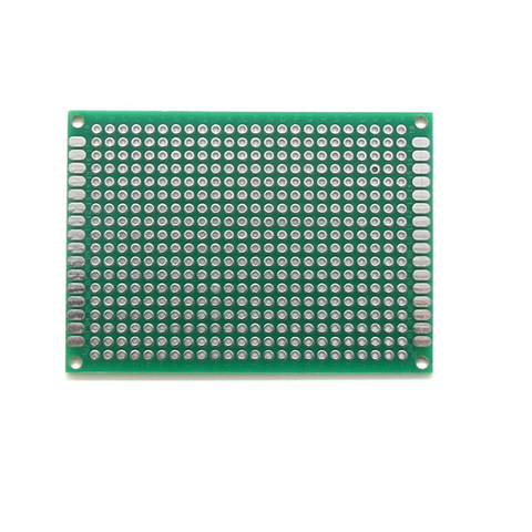 PCB Đục Lỗ 2 Mặt Xanh 5x7cm