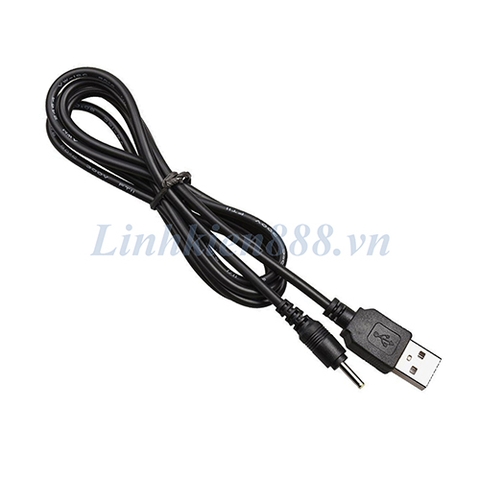 Cáp nguồn USB to DC 2.5x0.7mm dòng 5A