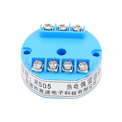 Module chuyển đổi tín hiệu cảm biến nhiệt độ kiểu K sang RS485 kiểu RS05