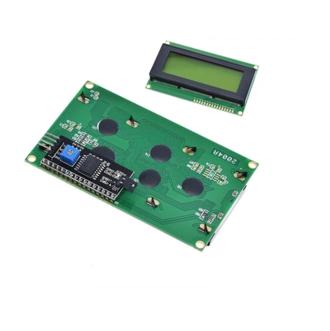 Màn Hình LCD 2004 5V Kèm I2c Xanh Lá