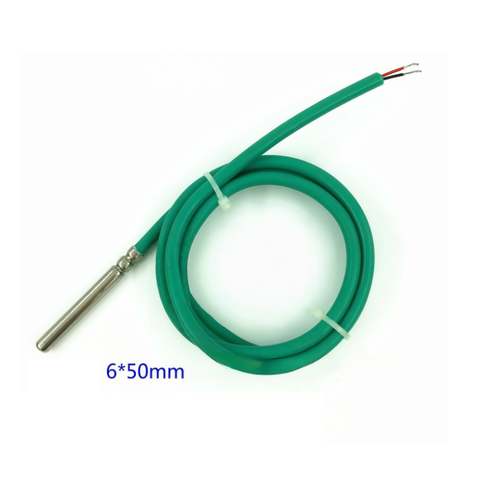 Cảm biến nhiệt điện trở NTC 100K 1% vỏ silicone chịu nhiệt dài 1m