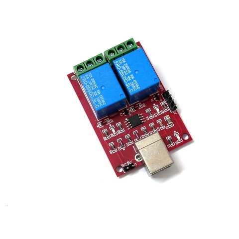 Relay 2 Kênh 5V Điều Khiển Qua Cổng USB