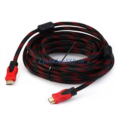 Cáp HDMI đầu mạ vàng chống nhiễu tốt, độ nét cao, dài 10m