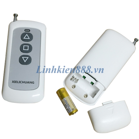 Remote điều khiển RF 315Mhz, 3 phím, khoảng cách 1000m