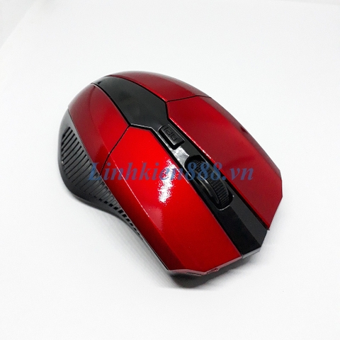 Chuột không dây A1 1200dPi màu đỏ