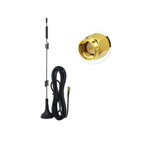 Anten Wifi 2.4Ghz 5G 5.8G 12dBi SMA male kiểu 2