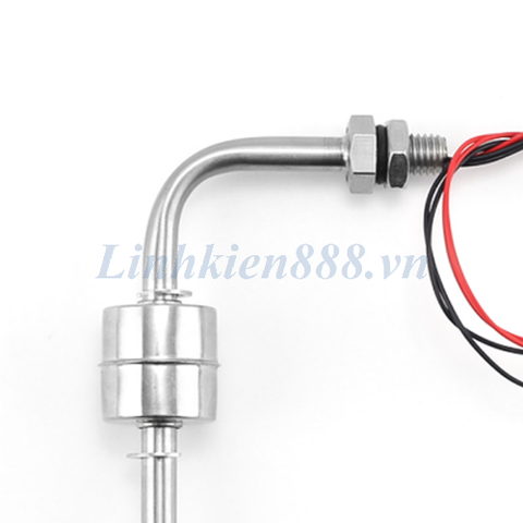 Công tắc cảm biến mức chất lỏng bằng thép không gỉ loại gập hai vị trí dài 10cm