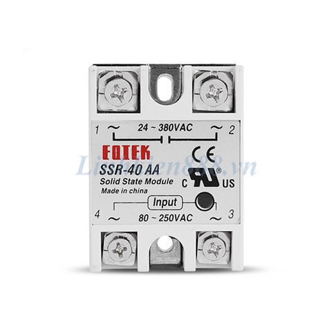 Relay bán dẫn 1 pha SSR-40AA dòng điện 40A