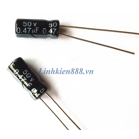 Tụ hóa 0.47uF 50V