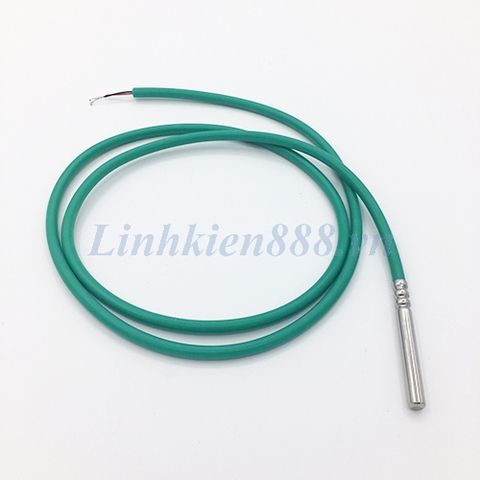 Cảm biến nhiệt điện trở NTC 50K 1% cáp vỏ silicone chịu nhiệt dài 1m