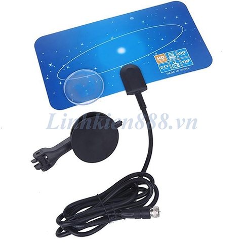 Anten UHF VHF 5dBi đầu SMA Male 170Mhz - 860Mhz dùng cho TV, HDTV cáp 3m