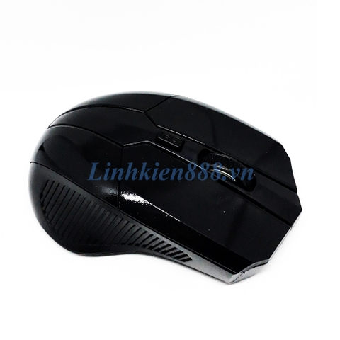 Chuột không dây A1 1200dPi màu đen bóng