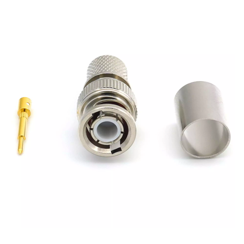 Đầu BNC male hàn cáp RG8, RG213, LMR400 BNC-J-7