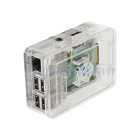 Vỏ hộp Raspberry Pi 3B / 3B + / 2B trong suốt