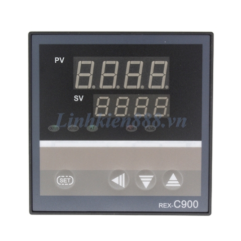 Bộ điều khiển nhiệt độ REX-C900 đầu vào cảm biến loại K đầu ra bán dẫn 12V