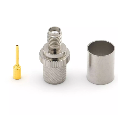 Đầu nối SMA-K-7 female dùng cho cáp RG8, RG213, LMR400