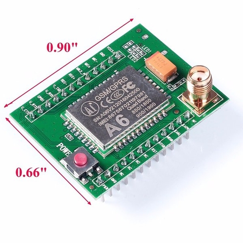 Board GSM GPRS A6