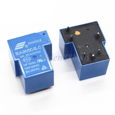 Relay SLA-24VDC 6 chân 30A
