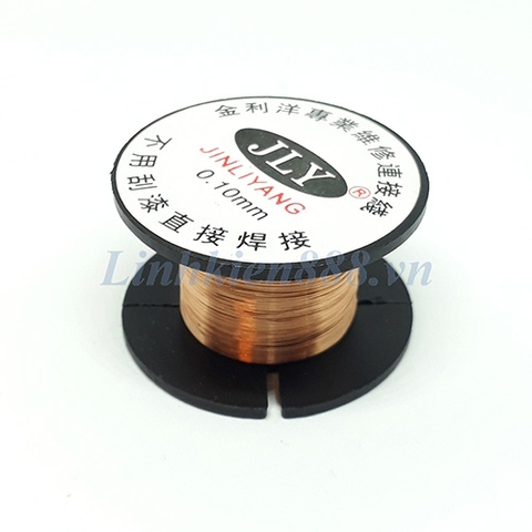 Cuộn dây đồng 10m 0.1mm
