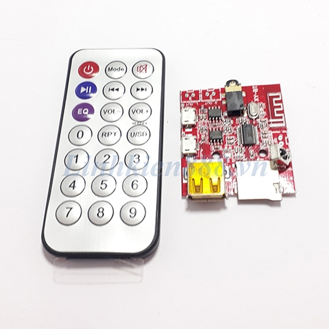 Mạch khuếch đại âm thanh 4.1 USB TF có bluetooth và kèm remote