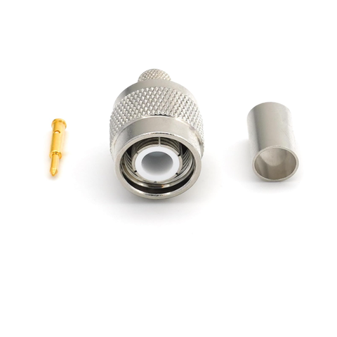 Đầu TNC male hàn cáp LMR240 RG59 N-J-4
