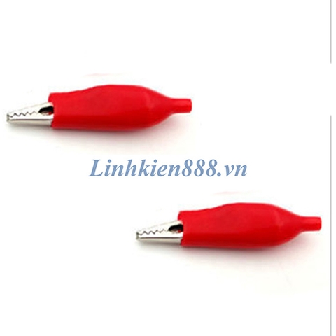 Kẹp cá sấu đỏ