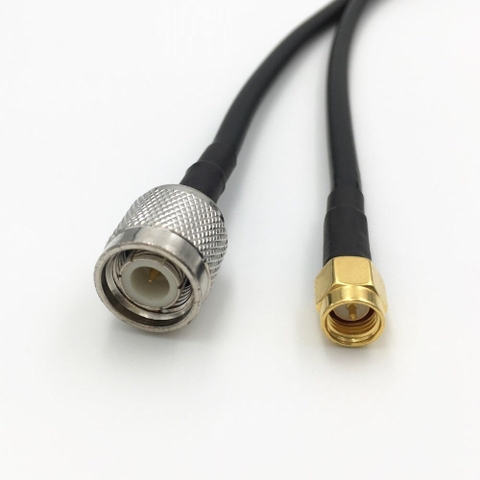 Cáp chuyển SMA Đực sang TNC Đực Dài 1.5m Cáp RG58
