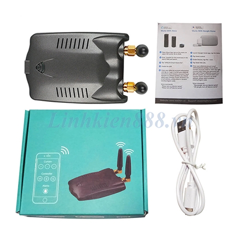 Thiết bị điều khiển RF 433Mhz qua wifi bằng phần mềm trên di động V1.0