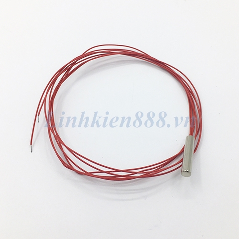 Cảm biến nhiệt điện trở NTC 5K 1% cáp vỏ teflon chịu nhiệt cao dài 1m