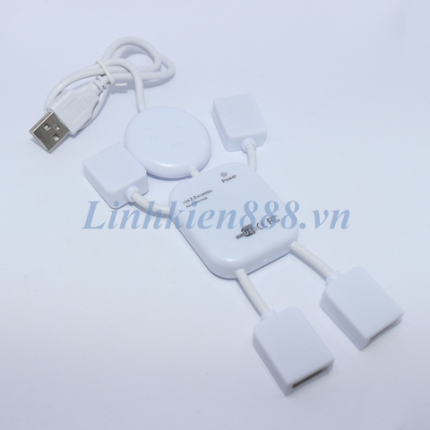 USB hub 4 cổng hình robot