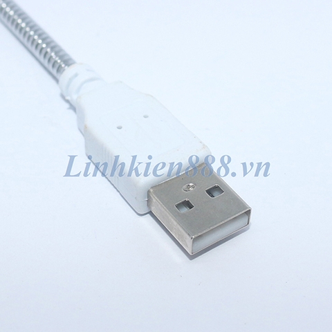 Dây USB đực sang cái vỏ kim loại có thể uốn dẻo dài 35cm