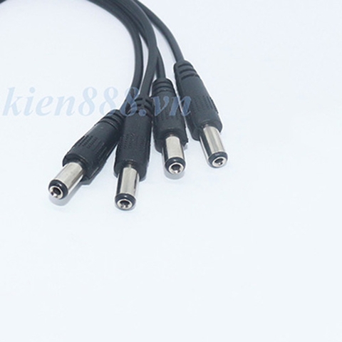 Dây Chia Nguồn DC 1 Vào 4 Ra Giắc Nguồn Loại 5.5x2.1mm
