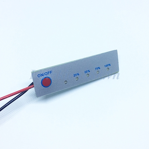 Mạch hiển thị phần trăm dung lượng ắc quy lithium 14.4V
