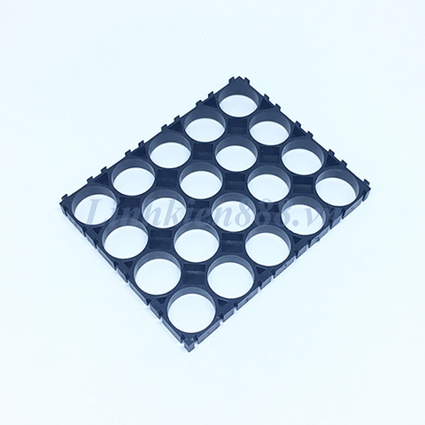 Khung nhựa ghép pin 18650 loại 4x5 pin