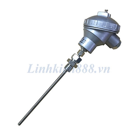 Cảm biến nhiệt độ WZPK-336 loại PT100 đầu dò 6x200mm