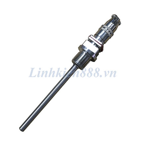Cảm biến nhiệt độ WZP-270 loại PT100 ren M16x1.5 đầu dò 6x100mm