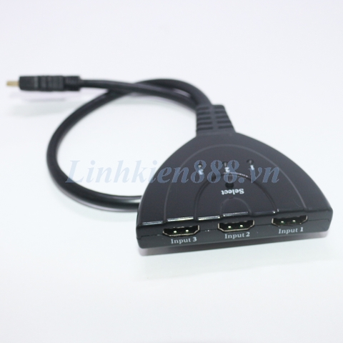 Chuyển mạch HDMI 3 vào 1 ra