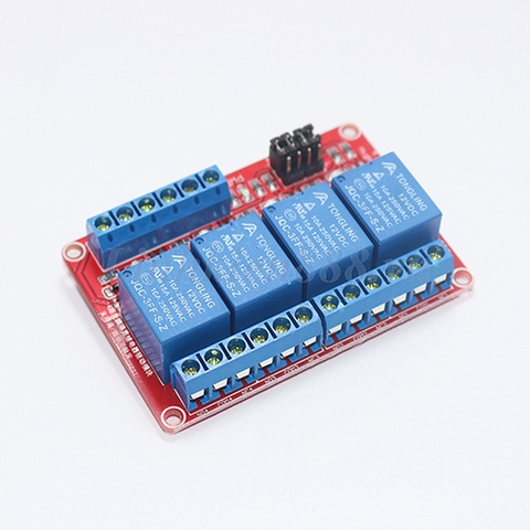 Module Relay 4 kênh 12V 10A