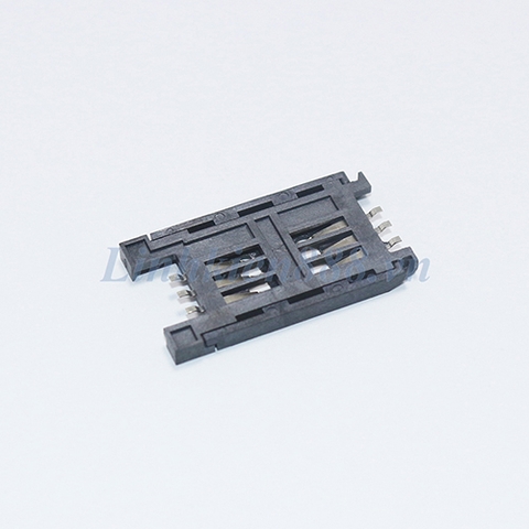 Socket sim 6P nắp lật