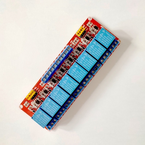 Module Relay 8 kênh 24V-220V 10A