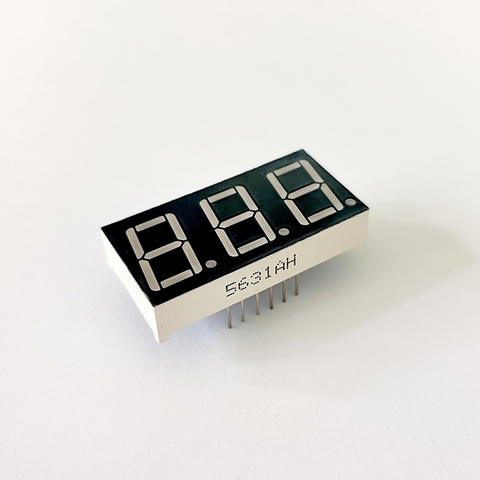 Led 7 Thanh 0.56 3 Số Cathode Sáng Đỏ