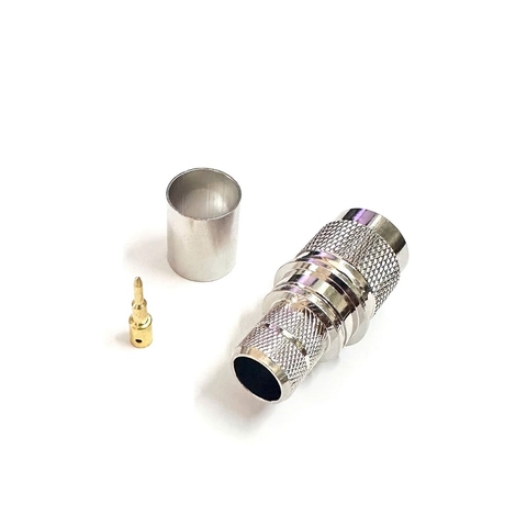 Đầu nối TNC male hàn cáp RG8, RG213, LMR400 TNC-J-7